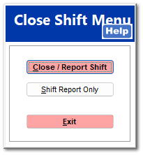 Close Shift