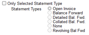 11. Statement Type