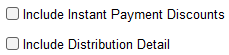 3. Payment Discounts and Distribution