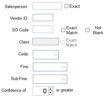 6. Filter Criteria