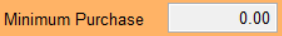 3. Minimum Purchase