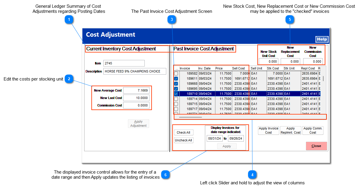 Adjust Cost