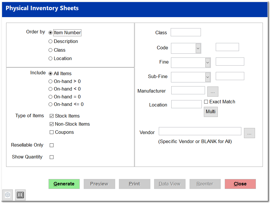 Physical Sheets