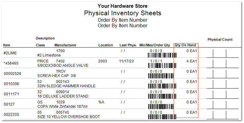 Physical Sheets