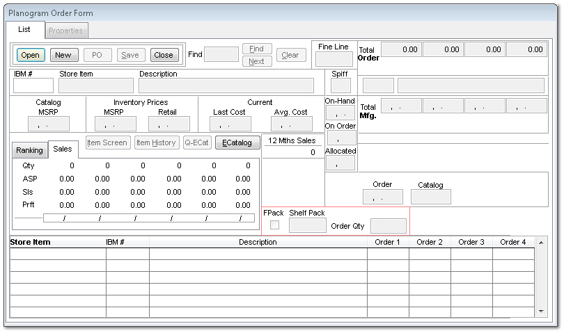 Do it Best Planogram Order