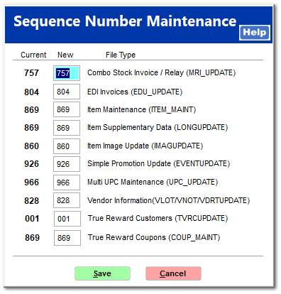 True Value IOR Utility - Maintenance