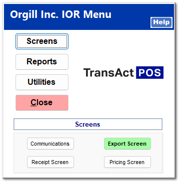 IOR Overview - Orgill