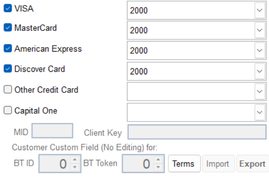 5. Credit Card Payments