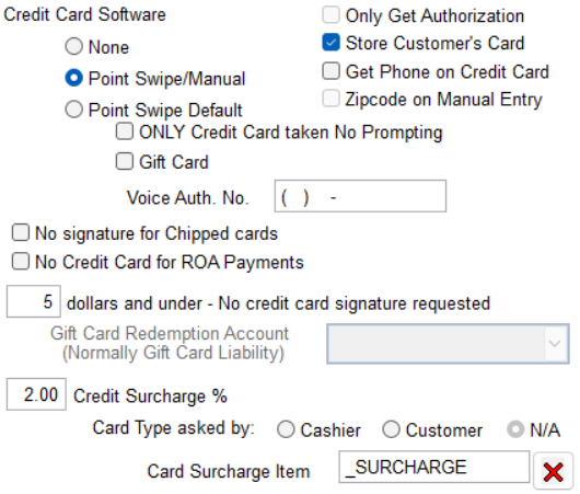 6. Credit Card Software