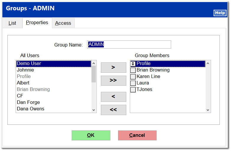 Security Groups