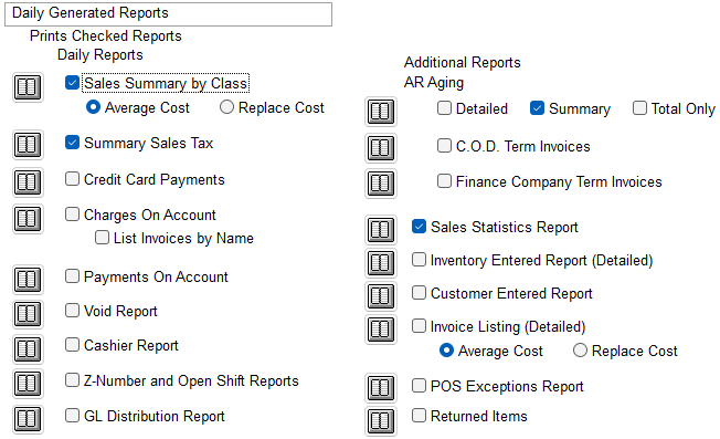 1. Daily Reports