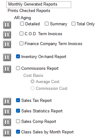 3. Monthly Reports