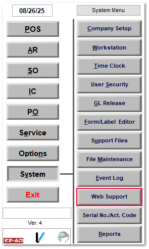 Web Support
