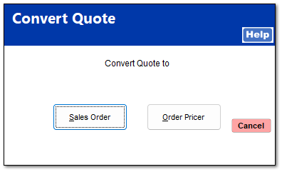 "Required Deposit" on Quote 