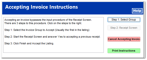 Accept Invoice