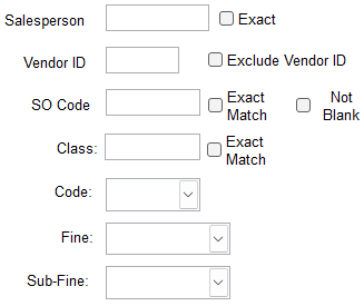 6. Filter Criteria