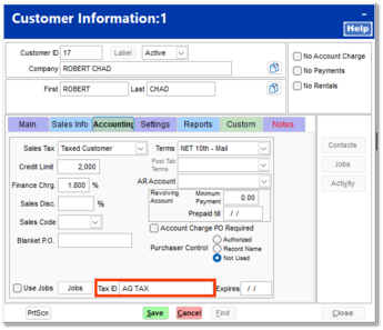 AG Taxation Feature