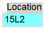 3. Tap on the current location value 
and modify to the new location