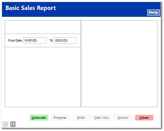 Basic Sales