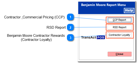 Benjamin Moore Reporting
