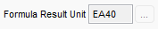 1. Establishing the Formula Result Unit