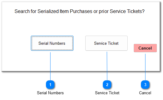 Creating a Service Ticket