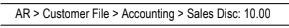 1. Each menu location of the applied discount 
is presented within the report listing