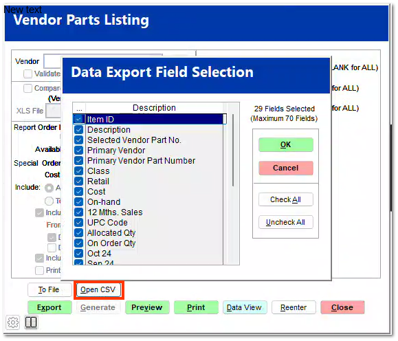 Do it Best Data Extraction Requests