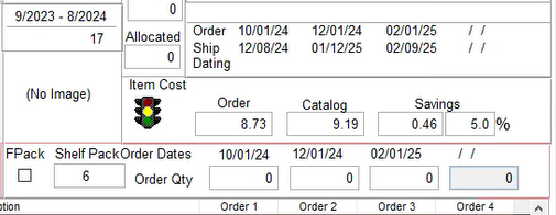 4. Multiple Order Ship Dates are 
determined within the Properties tab