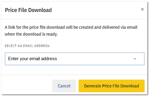 How to Generate a Price File