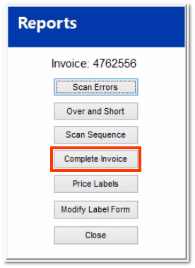 How to Manually Insert a Consolidated Invoice into IOR to Reprocess