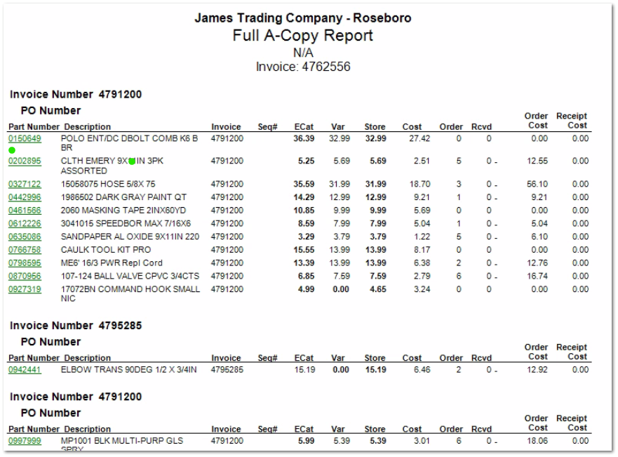 How to manually insert a Consolidated Invoice into IOR to reprocess