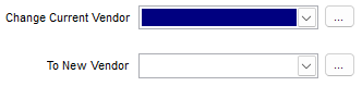 1. When the same vendor is entered into 
both vendor fields the prompting changes