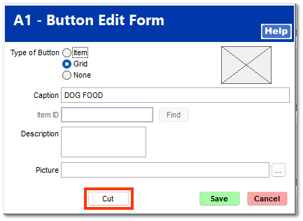 Is it possible to rearrange Grid Buttons?