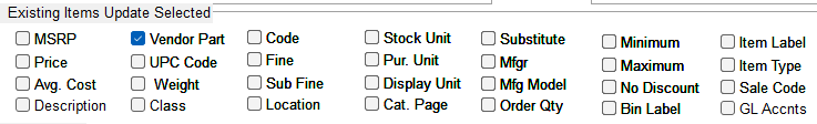 2. Fields to Update