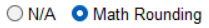 1. Math Rounding