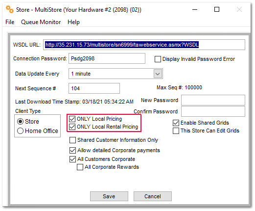 Only Local Pricing - MultiStore Application - Store Level Price Control