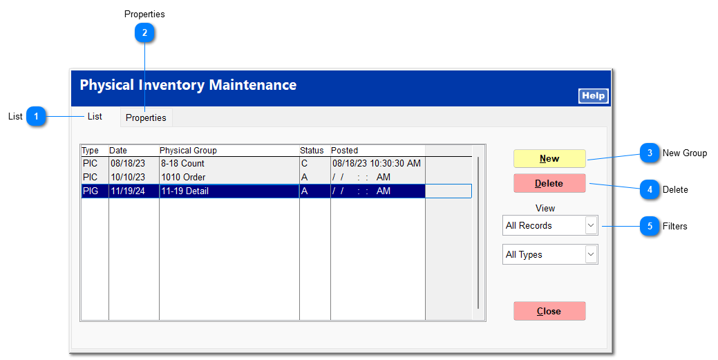 Physical Item Maintenance