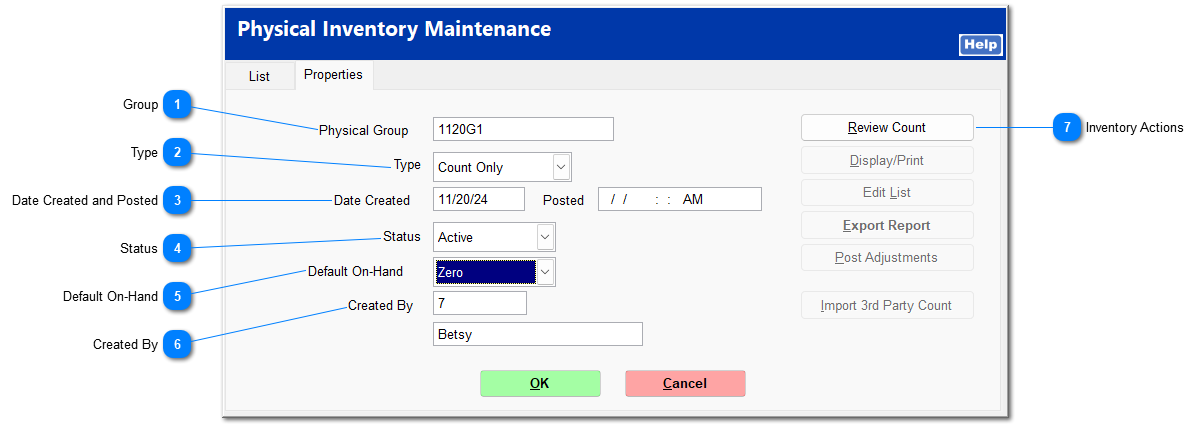 Physical Item Maintenance