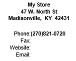 1. Your Store Information