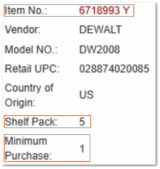 Quantity Round Option Awareness