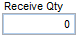 2. Enter the quantity 
of the grain received