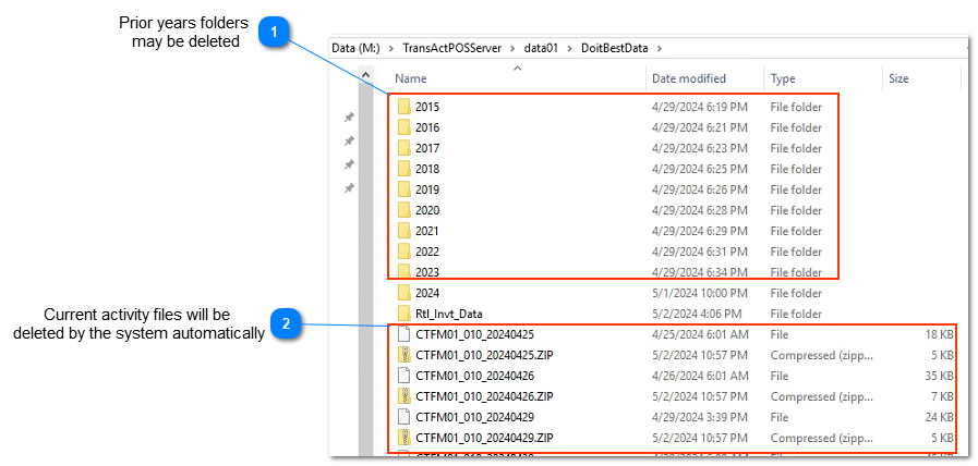 Reducing disk space 