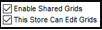 5. Choose the desired 
behavior of the Grid Sharing 