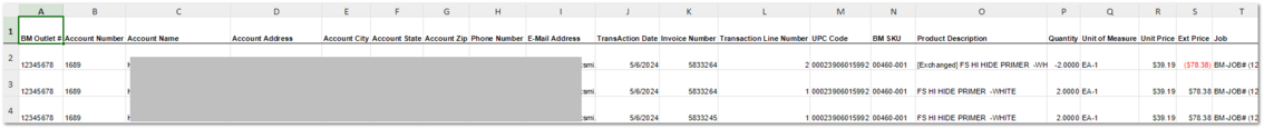 Steps to submitting the CCP Spreadsheet to Benjamin Moore