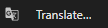 2. Select Translate