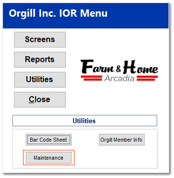Updated catalog file from Orgill. What do you do with it?