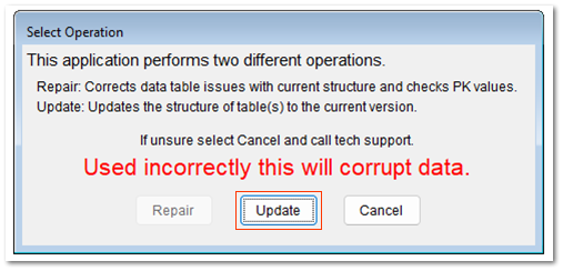 Updating Data Structures