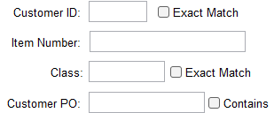 2. Filter Criteria