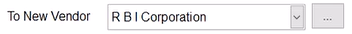 2. The "To New Vendor" will be the new Primary Vendor (PVPN)